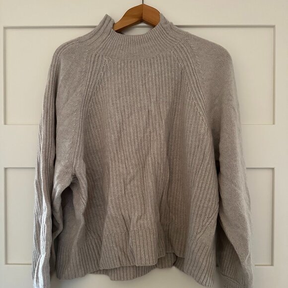 The Cashmere Ribbed Turtleneck - Picture 1 of 2